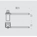 Полотенцедержатель с дозатором COLOMBO DESIGN LULU B6274 настенный