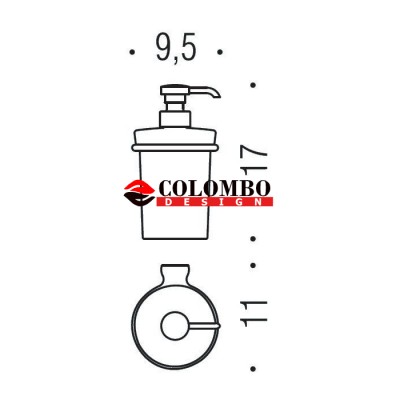 Дозатор COLOMBO DESIGN LUNA B9309 