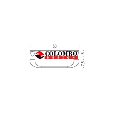 Полотенцедержатель COLOMBO DESIGN KHALA B1810 широкий