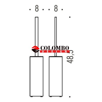 Ершик COLOMBO DESIGN LOOK B1626 напольный