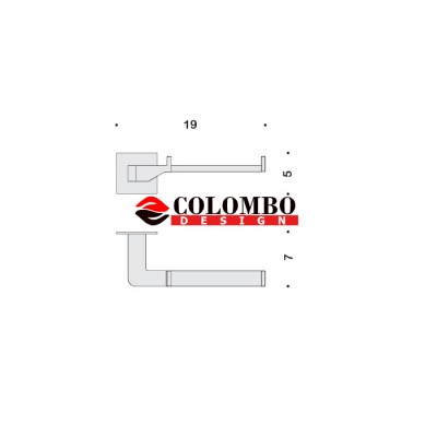 Держатель туалетной бумаги COLOMBO DESIGN FOREVER B2908 без крышки