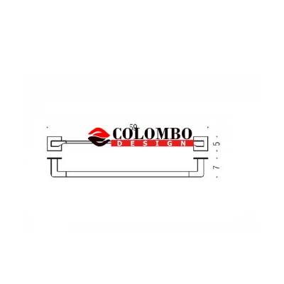 Полотенцедержатель COLOMBO DESIGN FOREVER B2910 широкий