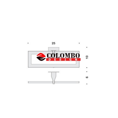 Полотенцедержатель COLOMBO DESIGN FOREVER B2931 кольцо