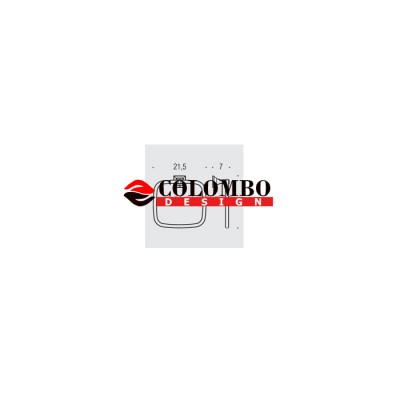 Полотенцедержатель COLOMBO DESIGN PORTOFINO B3231 кольцо