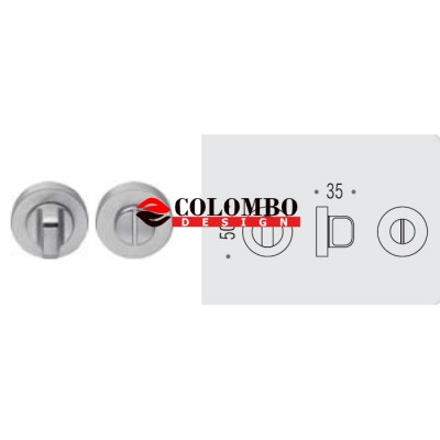 Фиксатор сантехнический Colombo Rosetta CD49 BZGG графит