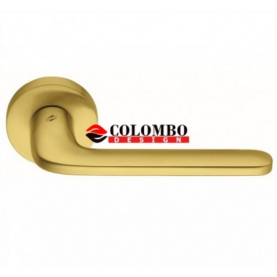 Дверная ручка Colombo ROBOQUATTRO ID41R золото матовое