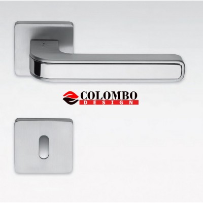 Дверная ручка Colombo TECNO MO11R хром матовый/хром